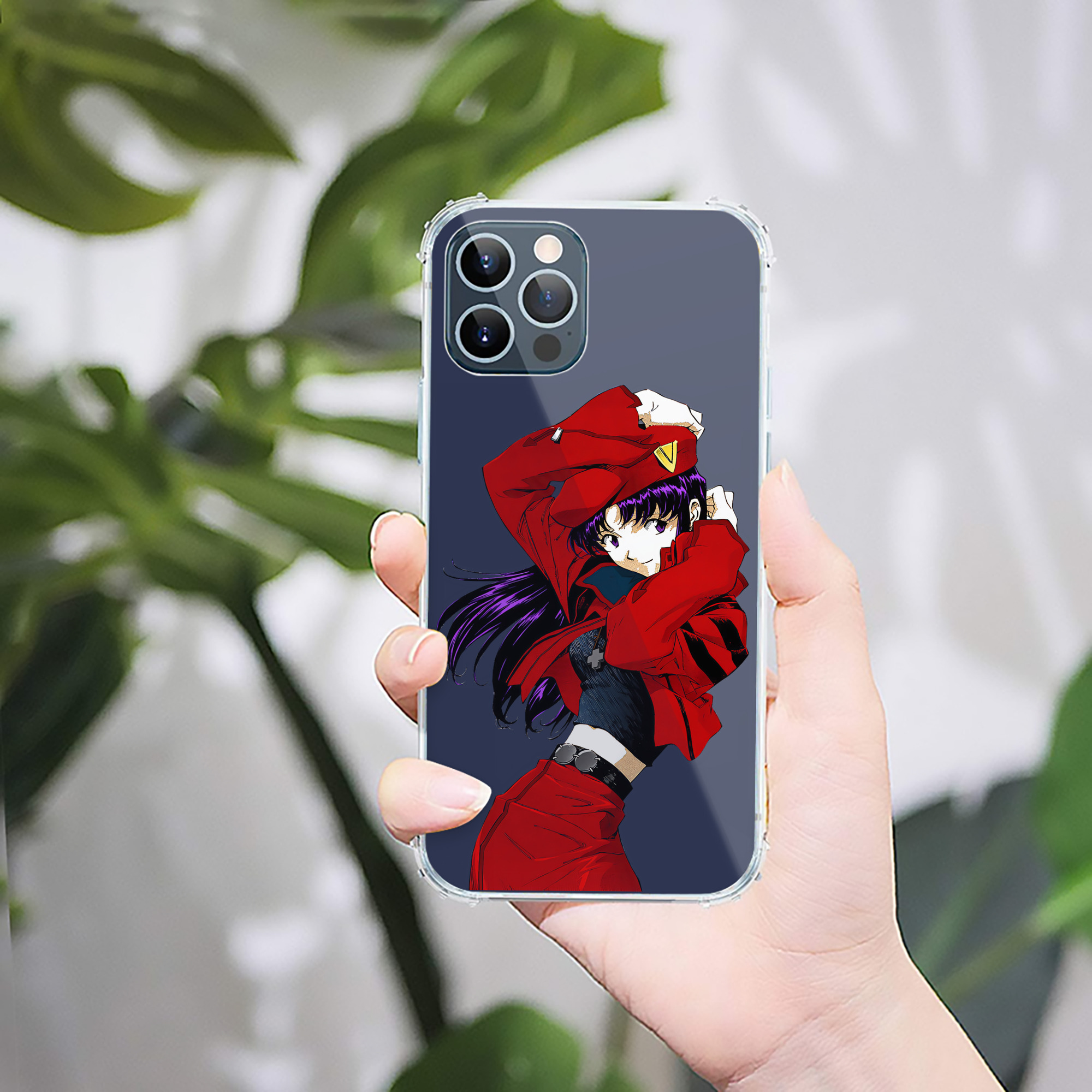（画像用） EVA 新世紀エヴァンゲリオン 【iPhone 12シリーズ対応】透明スマホケース（クリアソフトケース）